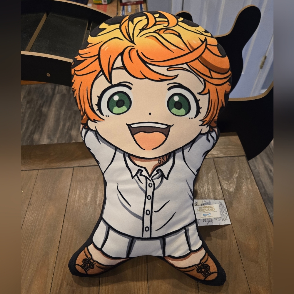 The Promised Neverland Anime Emma Chibi Large Plush Pillow